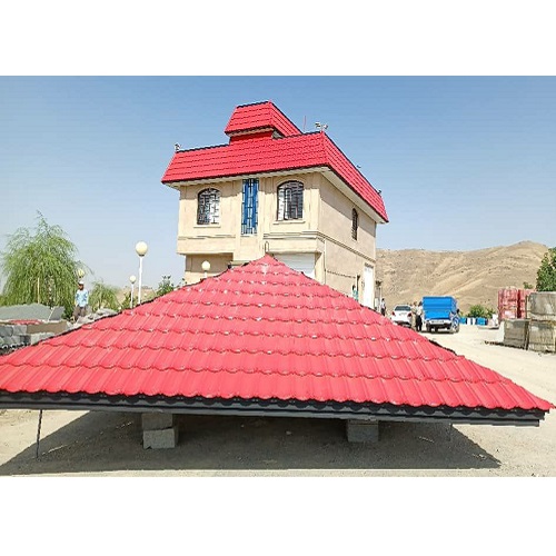 قیمت سقف شیروانی شیبدار پرچین